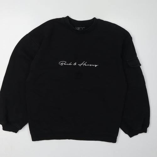 Beck & Hersey Unisex Black Sweatshirt Size 6
