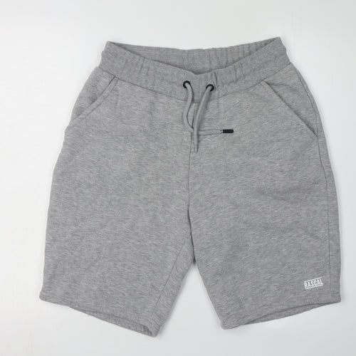 Rascal Men's Grey Sweat Shorts, Size M, Casual Wear
