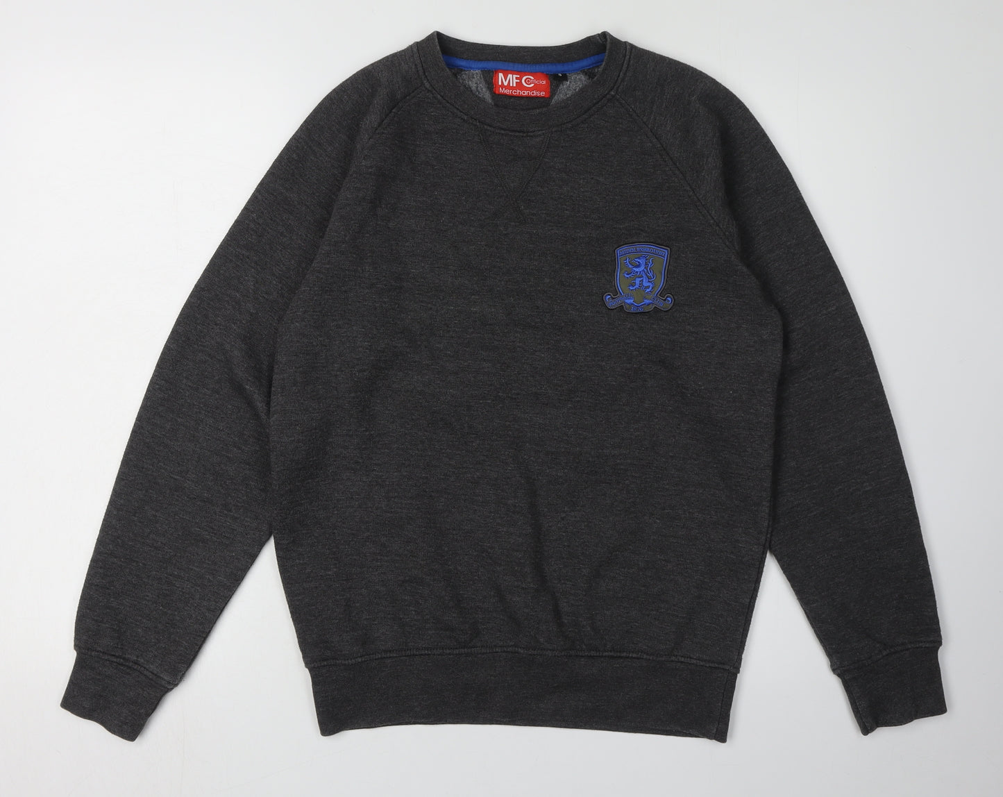 MFC Men's Grey Pullover Sweatshirt - Size S