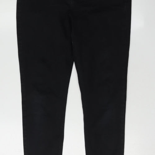Topshop Women's Black Skinny Jeans, Size 32