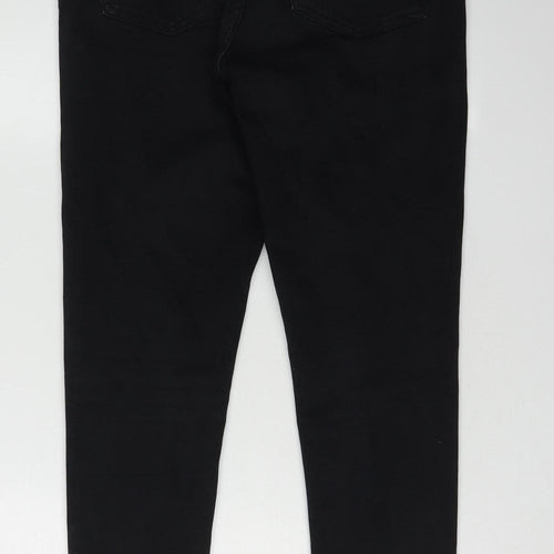 Topshop Women's Black Skinny Jeans, Size 32