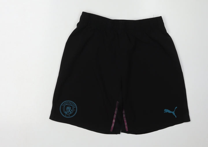 Puma Men's Black Athletic Shorts S - Football Training