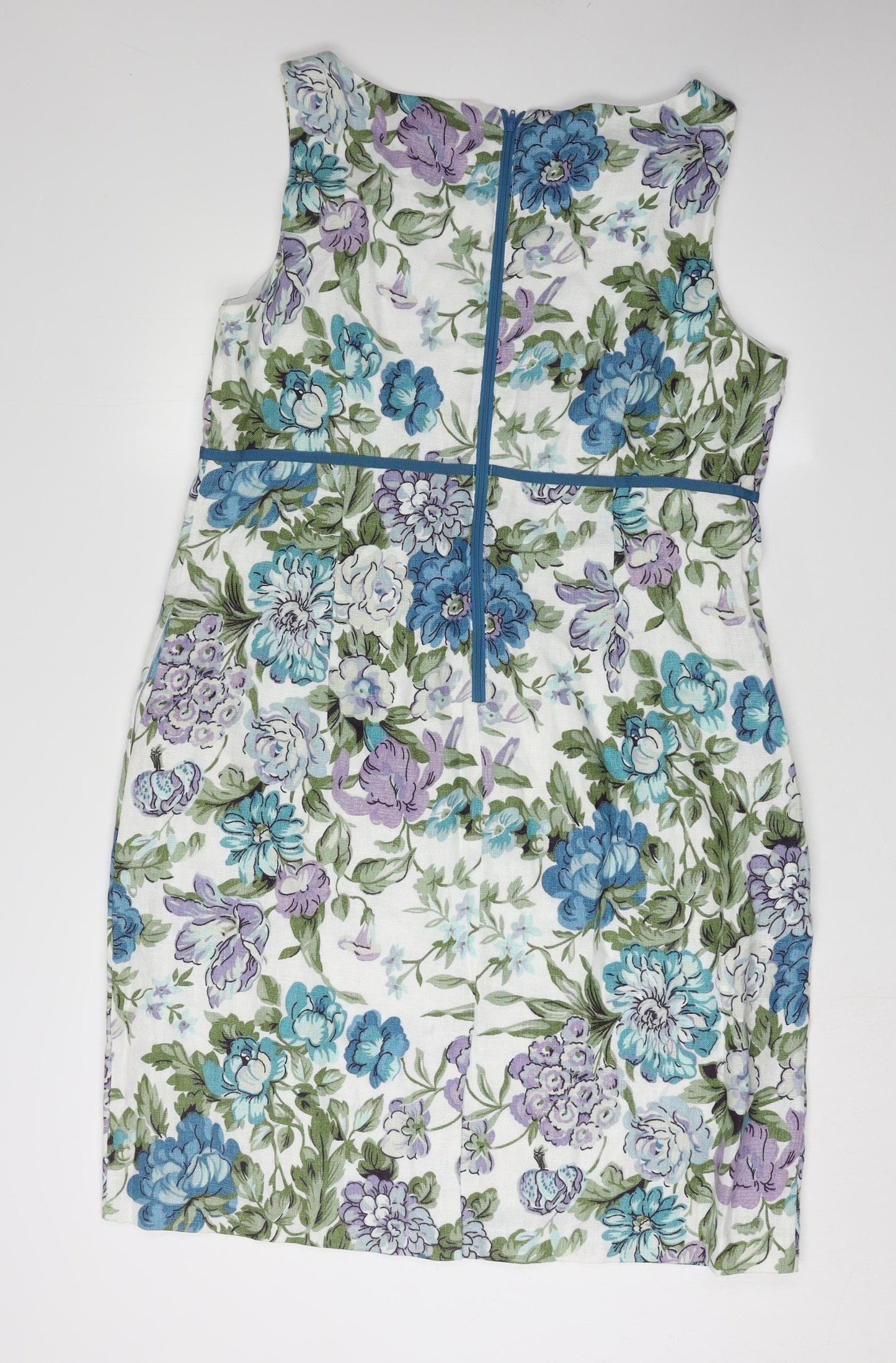 Laura Ashley Women’s Multicoloured Floral Sheath Dress Size 18