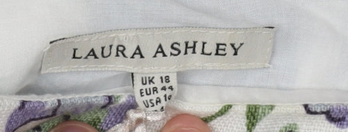 Laura Ashley Women’s Multicoloured Floral Sheath Dress Size 18