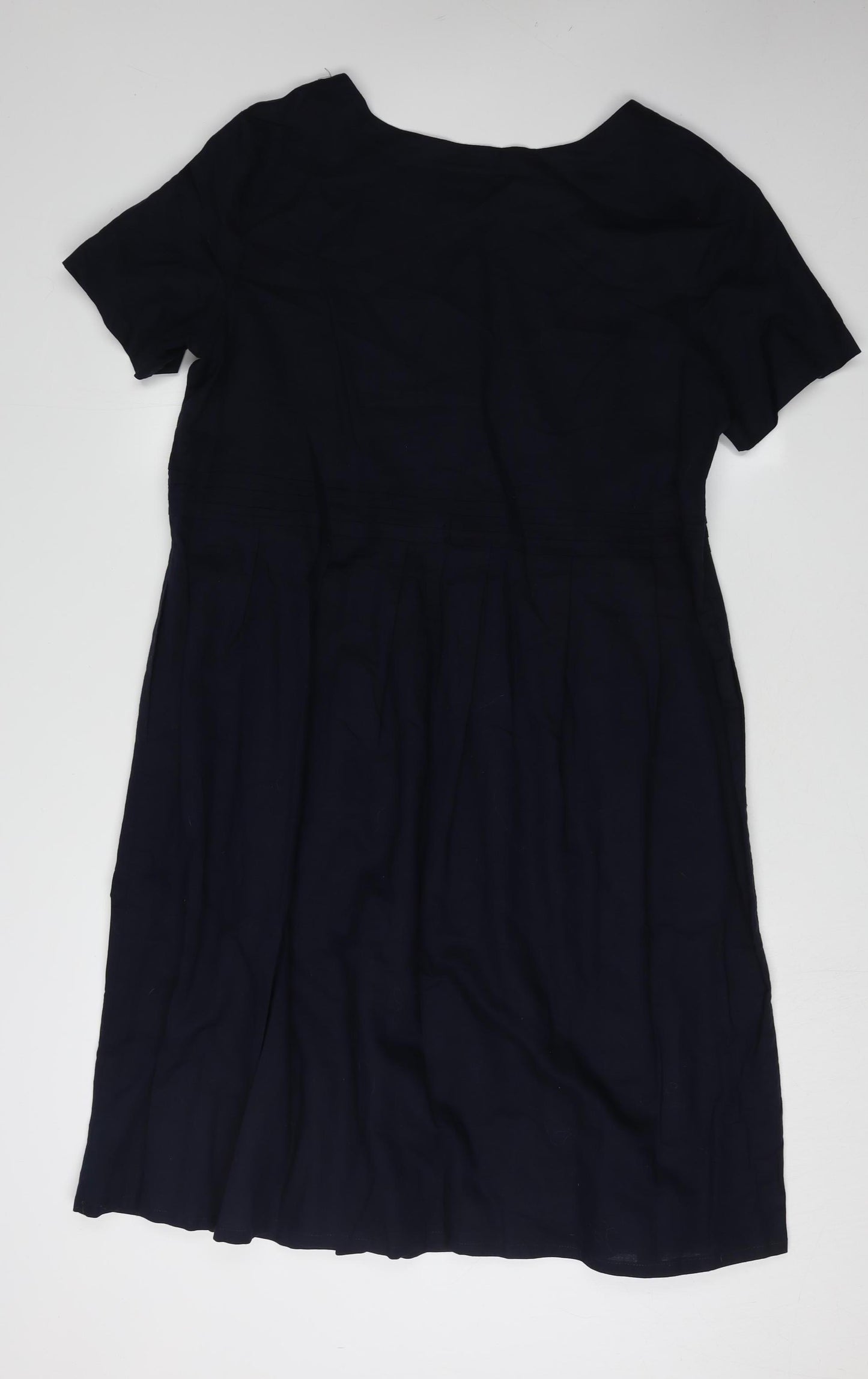 Monsoon Women's Black Short Sleeve Dress Size 18