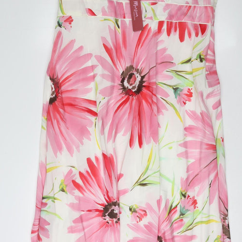 Monsoon Women's Floral Slip Dress, Size 18, Multicoloured
