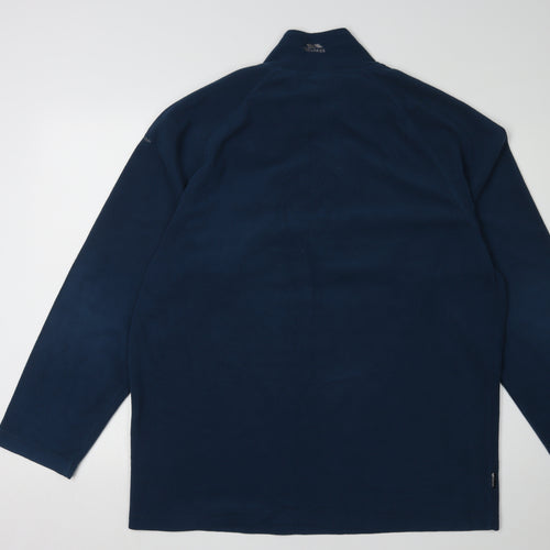 Trespass Men's Blue 2XL Outdoor Fleece Sweatshirt
