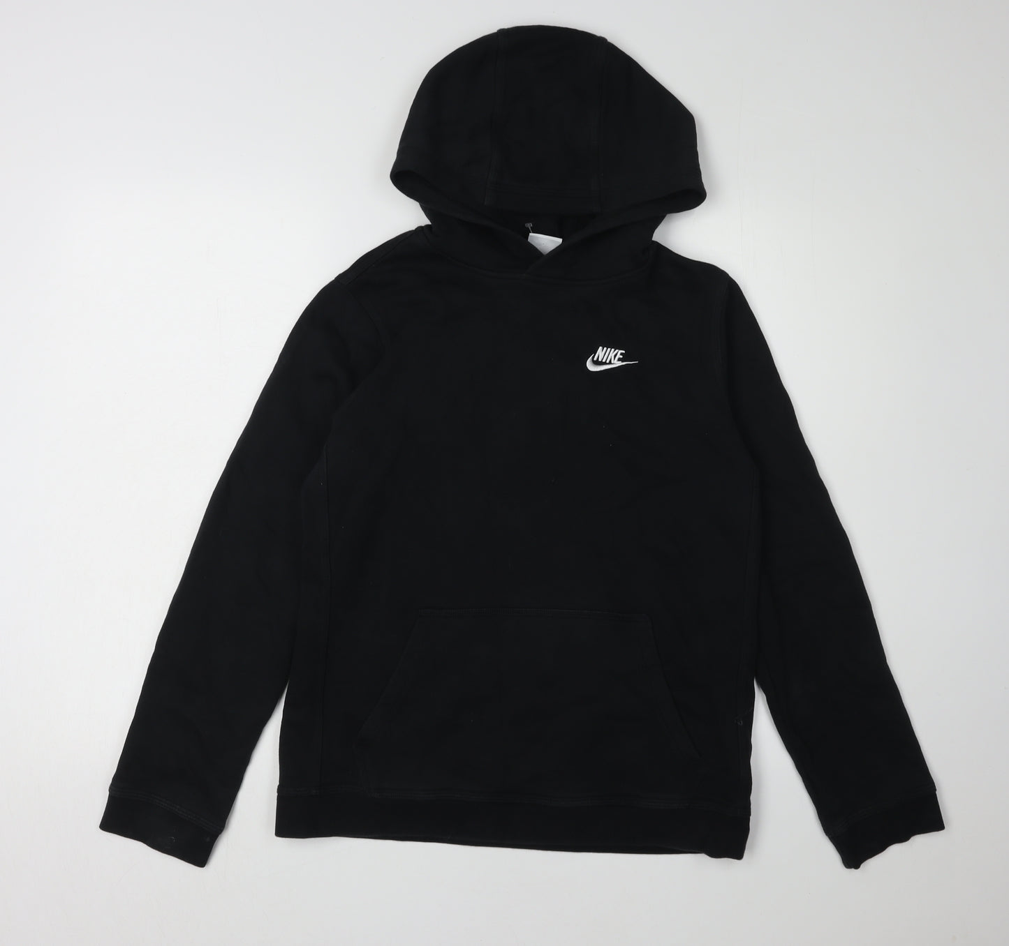Nike Boys Black Pullover Hoodie XL - Casual Comfort & Style