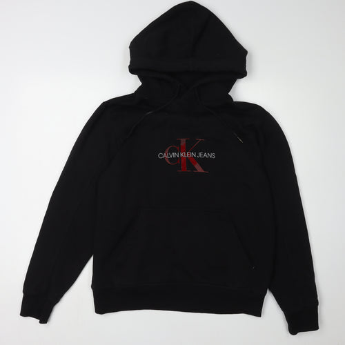 Calvin Klein Jeans Men's Medium Black Hoodie