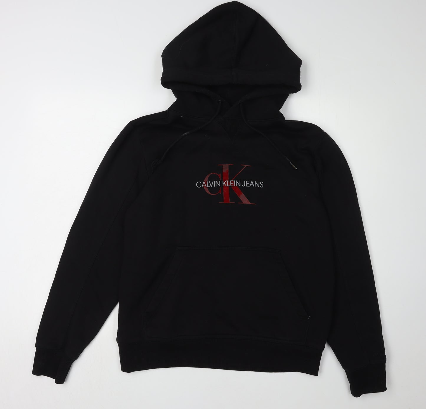 Calvin Klein Jeans Men's Medium Black Hoodie