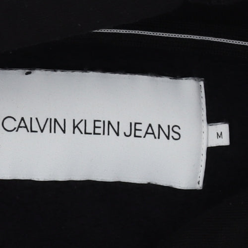 Calvin Klein Jeans Men's Medium Black Hoodie