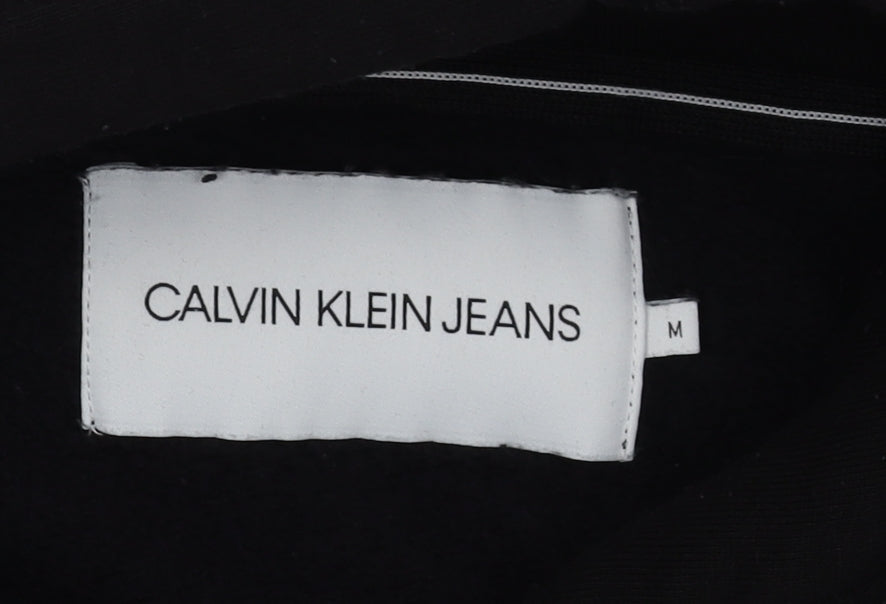 Calvin Klein Jeans Men's Medium Black Hoodie