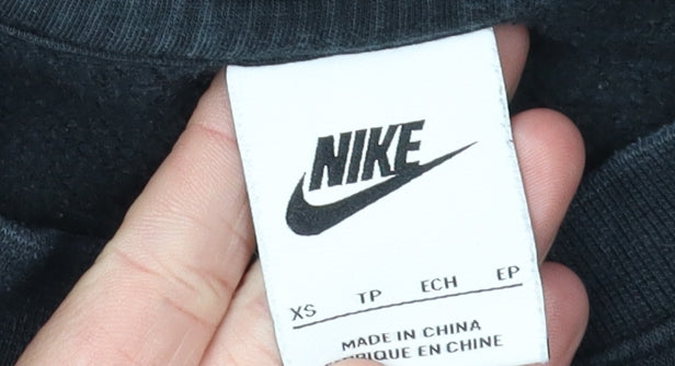 Nike Unisex Black XS Pullover Sweatshirt