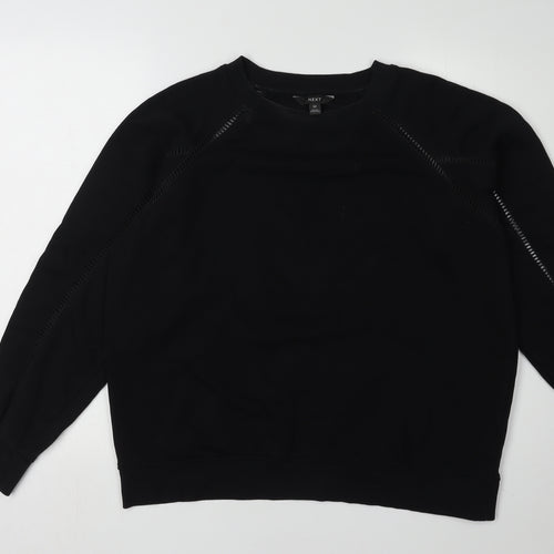 NEXT Women's Black Medium Pullover Sweatshirt