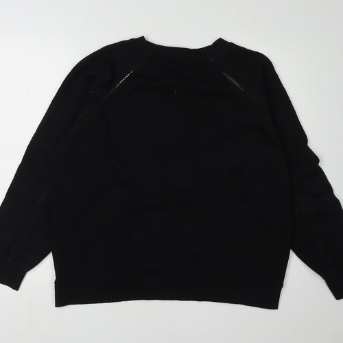 NEXT Women's Black Medium Pullover Sweatshirt