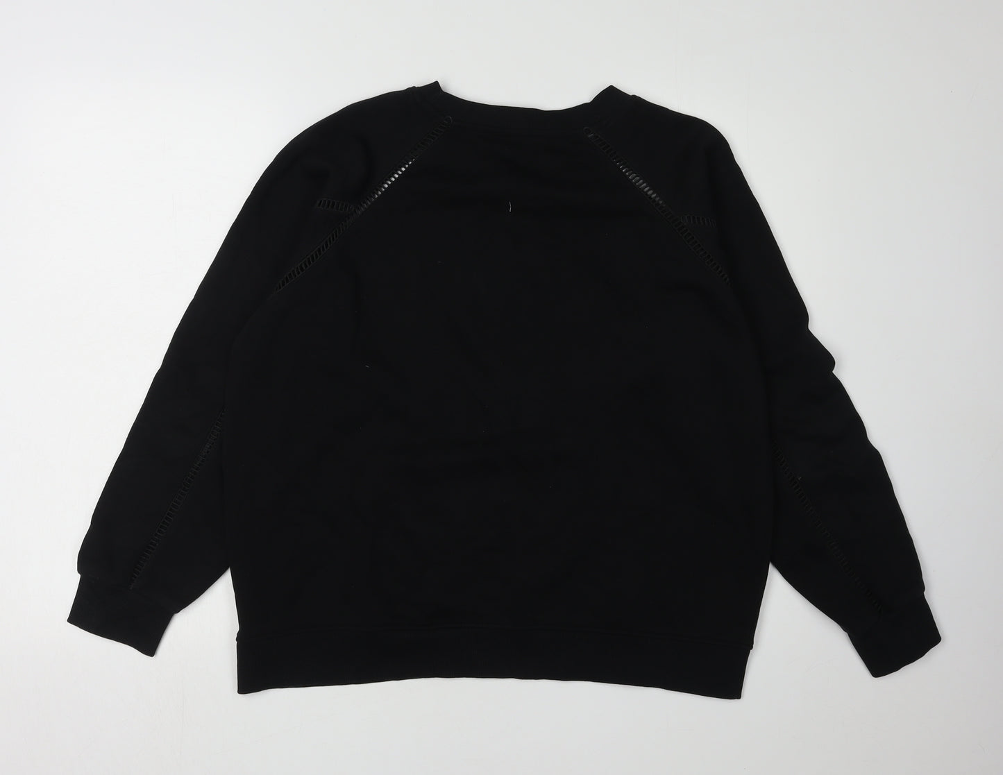 NEXT Women's Black Medium Pullover Sweatshirt