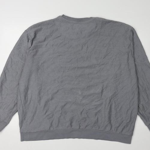 boohooMAN Men's Grey Pullover XL Sweatshirt