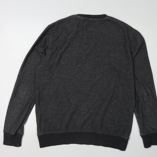 Redherring Men's Grey Medium Crew Neck Pullover Sweatshirt