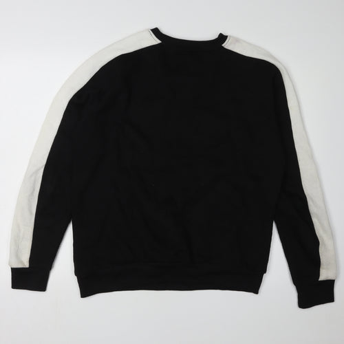 Soul Star Men's Black Pullover Sweatshirt - M