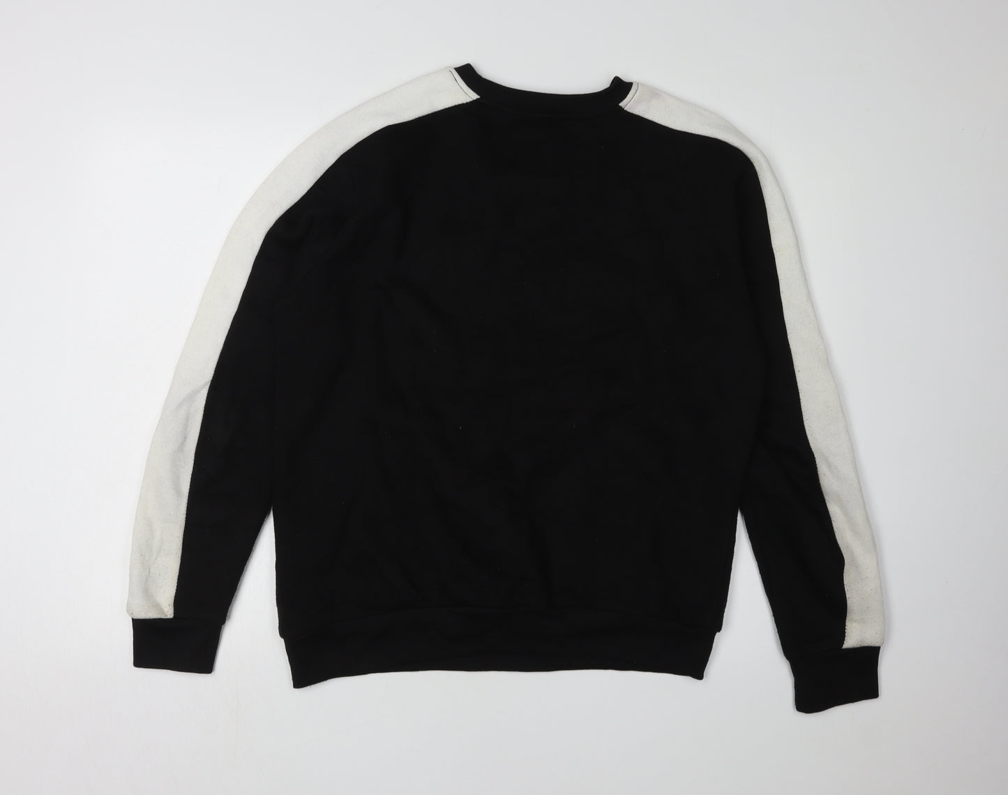 Soul Star Men's Black Pullover Sweatshirt - M