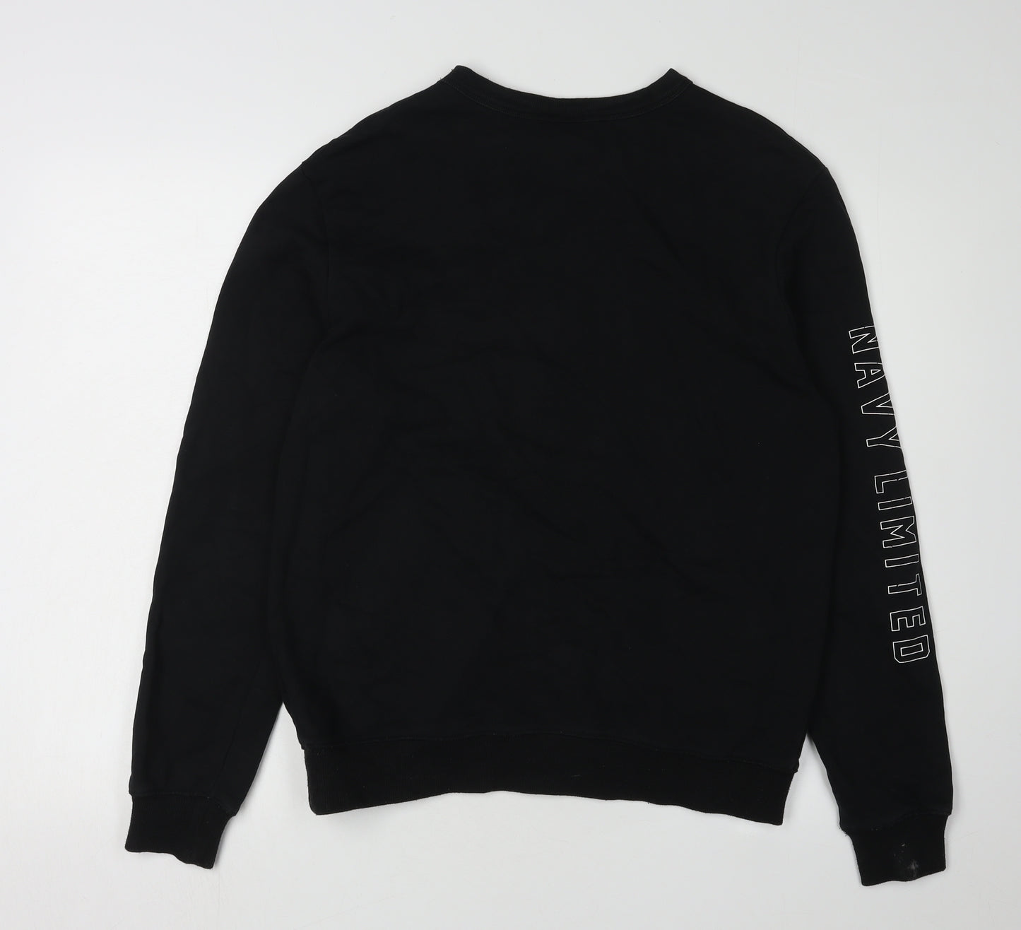 Navy Co Boys' Black Pullover Sweatshirt M