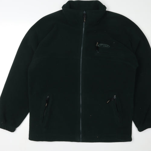 Gelert Men's Green Fleece Jacket, M, Full Zip Casual