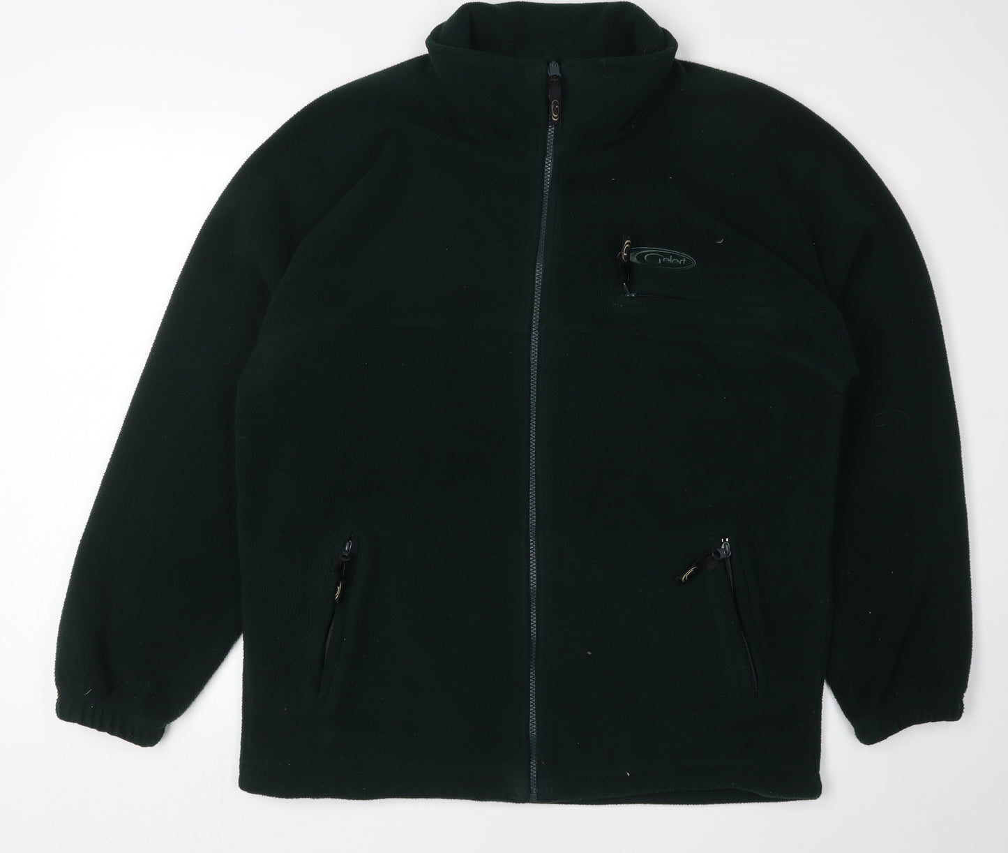 Gelert Men's Green Fleece Jacket, M, Full Zip Casual