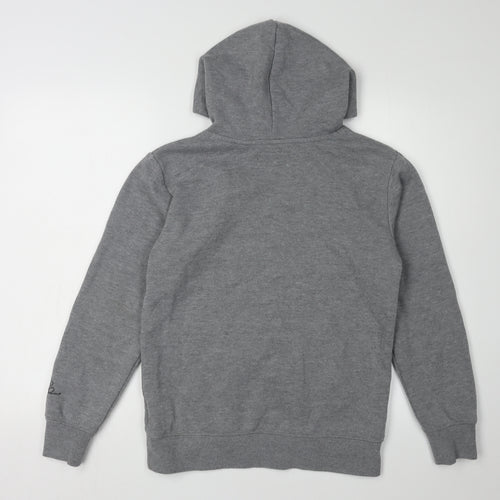 Jordan Boys Grey Hoodie, Logo, Pullover, L