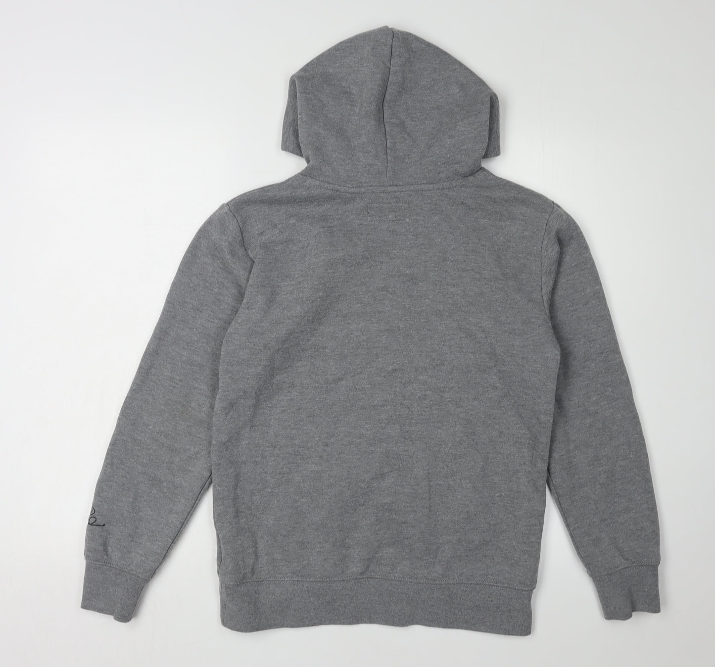 Jordan Boys Grey Hoodie, Logo, Pullover, L