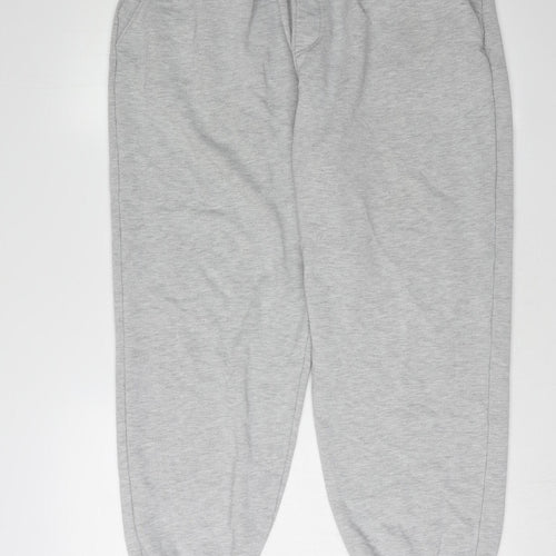 Zara Men's Grey Jogger Trousers XL