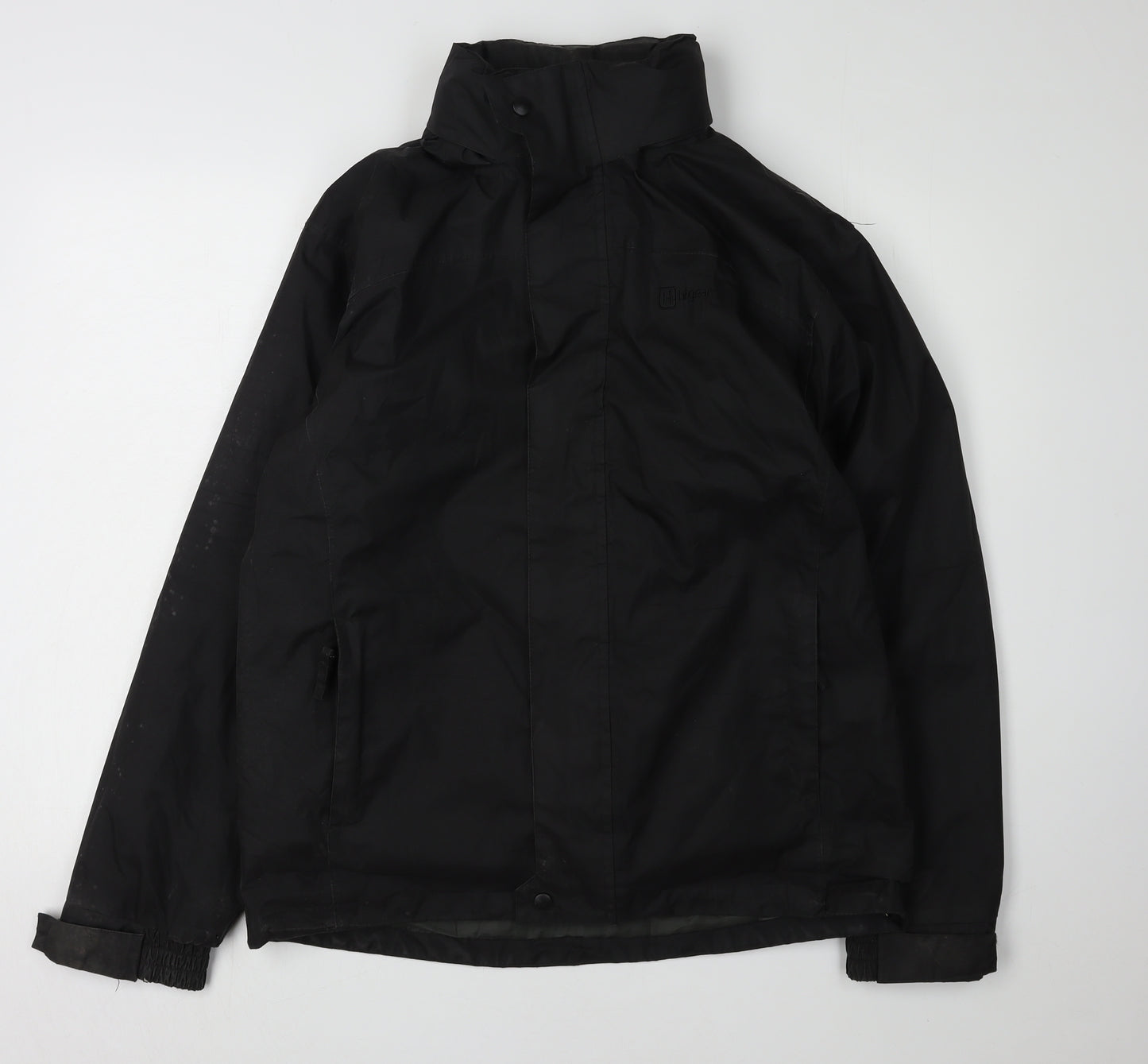 Higear Men’s Black S Rain Coat - Waterproof Outdoor Jacket
