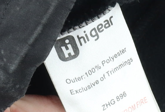 Higear Men’s Black S Rain Coat - Waterproof Outdoor Jacket
