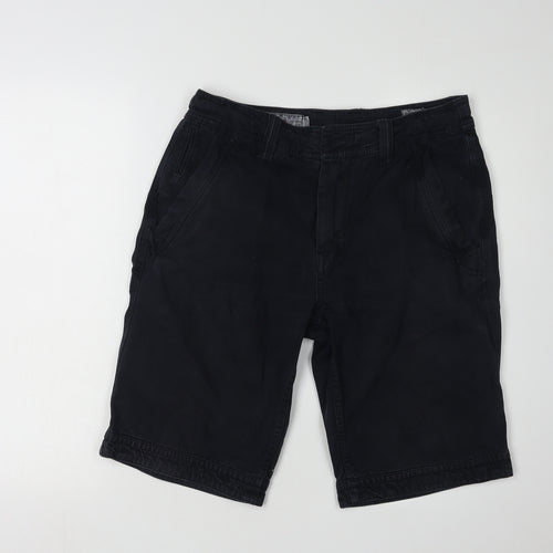 South Coast Men's Black Chino Shorts Size 32