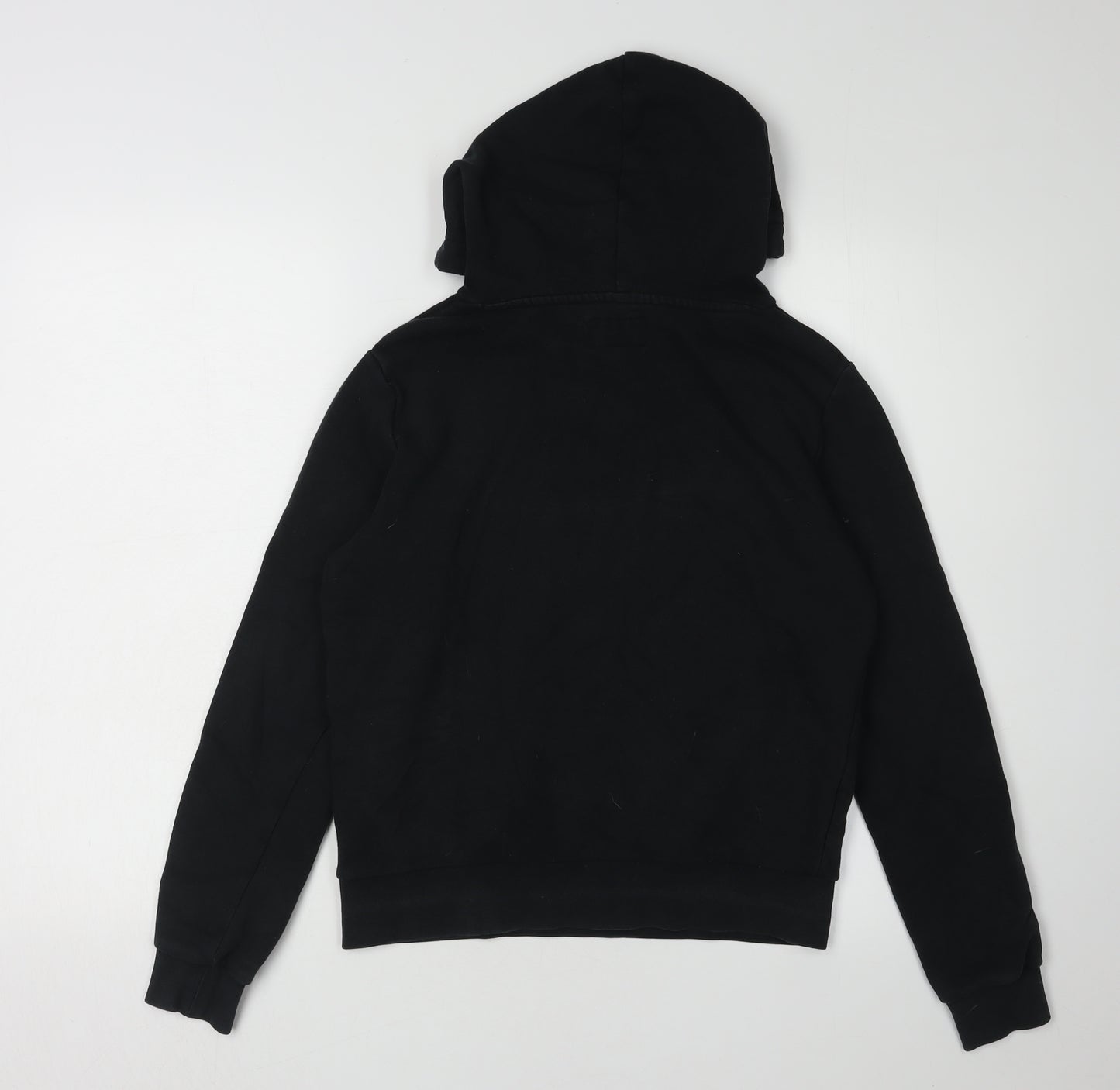 Converse Boys Black Hoodie XS Pullover Logo Casual