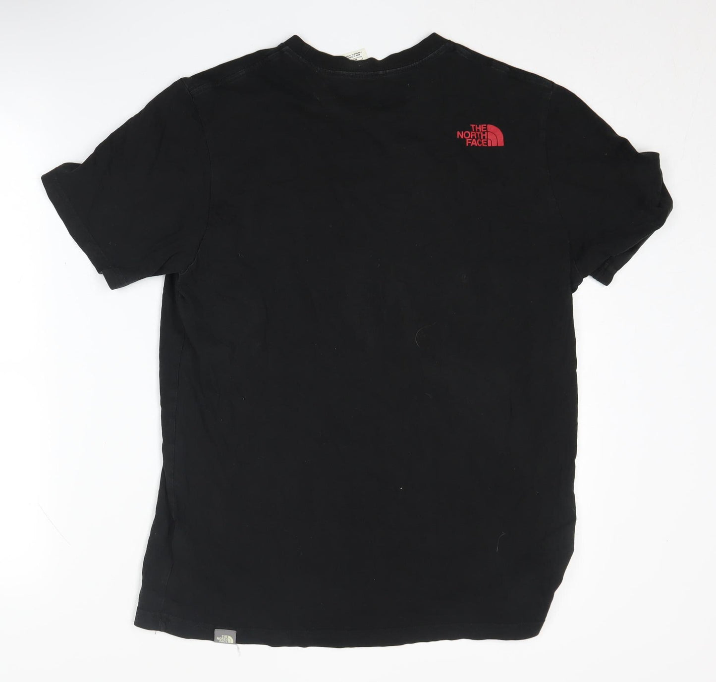 The North Face Men's T-Shirt, Black, Medium, Cotton, Logo