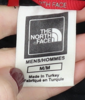 The North Face Men's T-Shirt, Black, Medium, Cotton, Logo