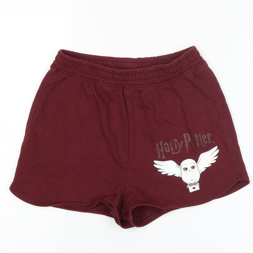 H&M Girls Red Harry Potter Shorts, 11-12 Years, Casual & Fun