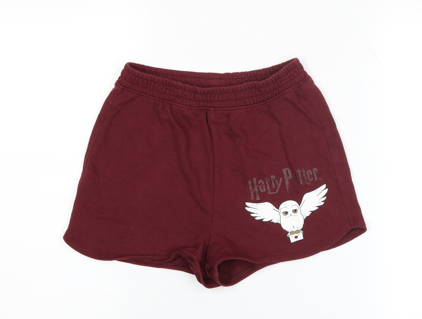 H&M Girls Red Harry Potter Shorts, 11-12 Years, Casual & Fun