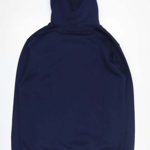 Boss Men's Blue 2XL Full Zip Hoodie