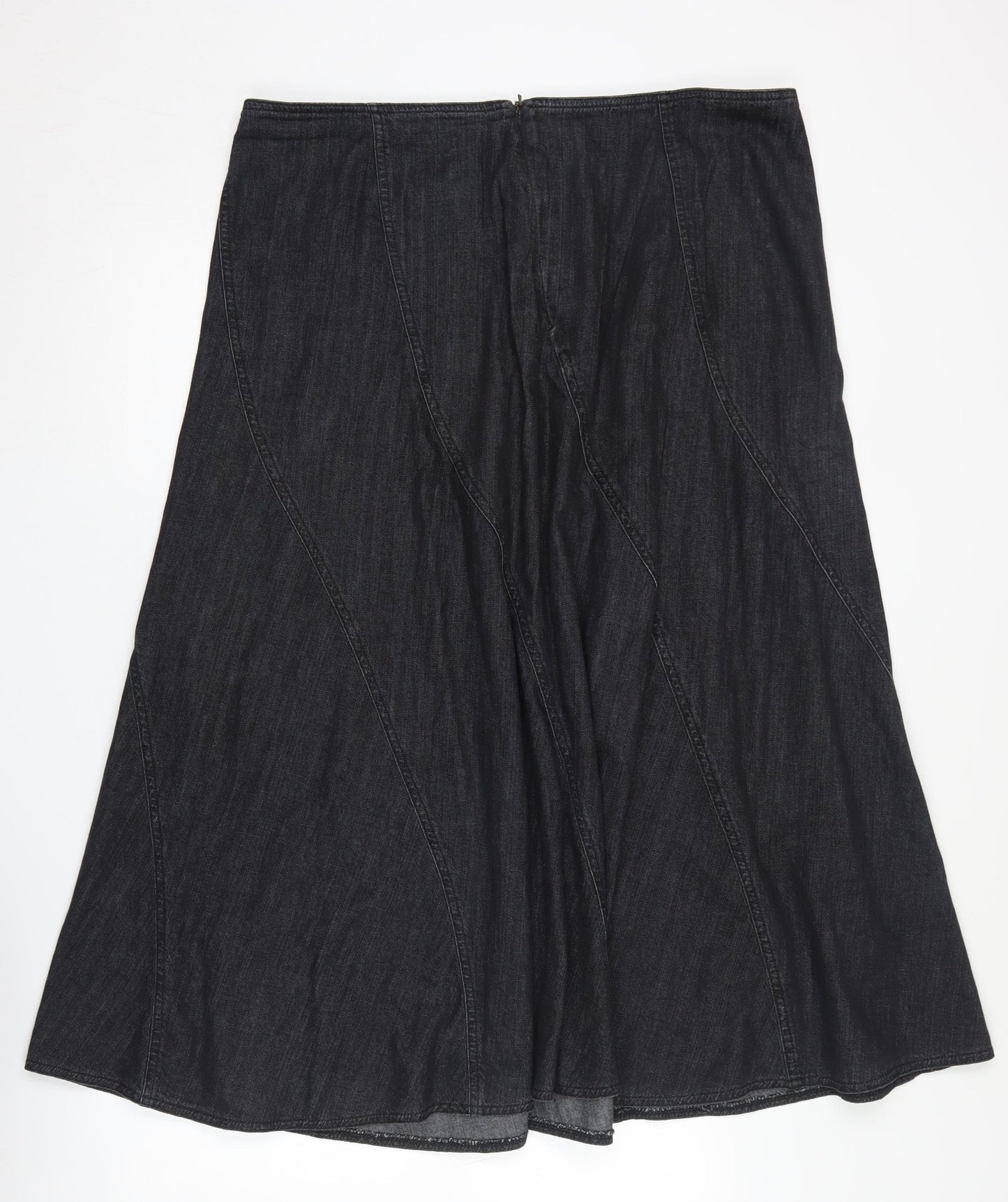Marks & Spencer Women's Black A-Line Skirt Size 20