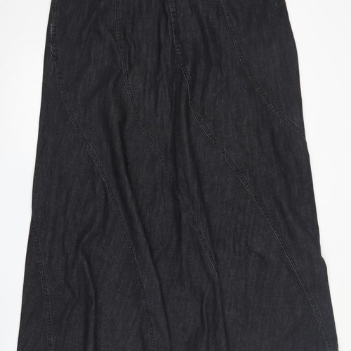 Marks & Spencer Women's Black A-Line Skirt Size 20