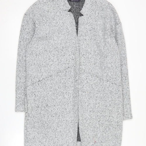 Marks and Spencer Women's Grey Long Sleeve Cardigan Size 12