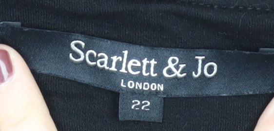 Scarlett & Jo Women's Multicoloured Fit & Flare Dress, Size 22