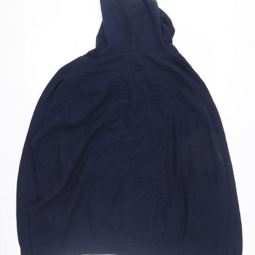 Marks and Spencer Blue Unisex Full Zip Hoodie XL