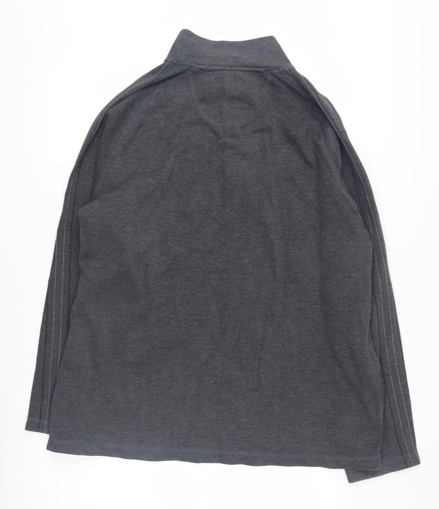 Maine New England Men's Grey 3XL 1/4 Zip Sweatshirt