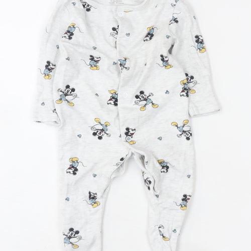 Disney Unisex Baby Playsuit 0-3M Multicoloured Babygrow