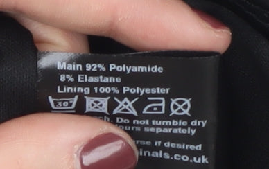 Roman Women's Black Sheath Dress, Size 18, Knee-Length