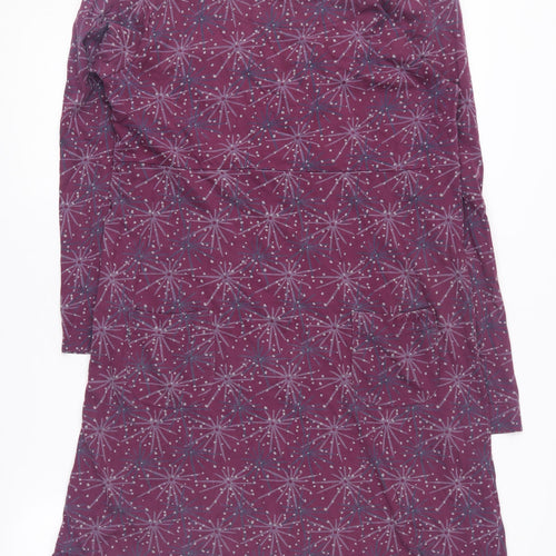 Weird Fish Women's Pink Floral Dress Size 14