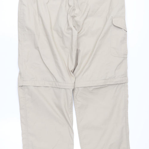 Craghoppers Women's Beige Cargo Trousers Size 12