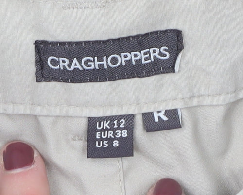 Craghoppers Women's Beige Cargo Trousers Size 12